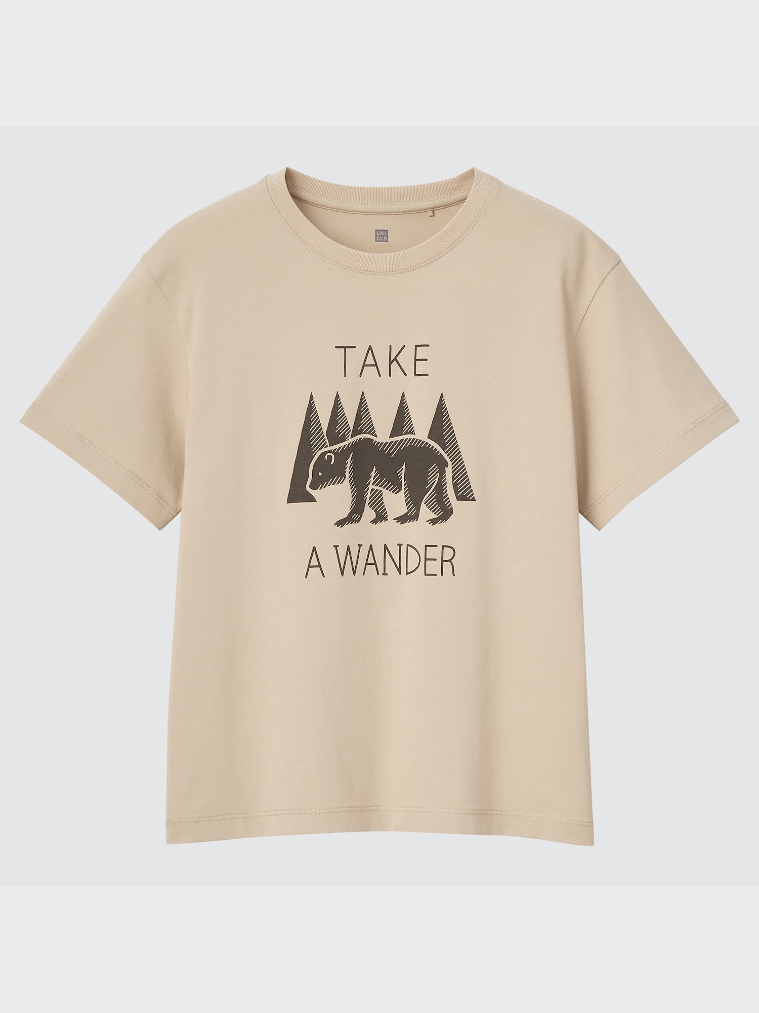 ユニクロ公式 | エアリズムコットングラフィックTシャツ（半袖）(キッズ)