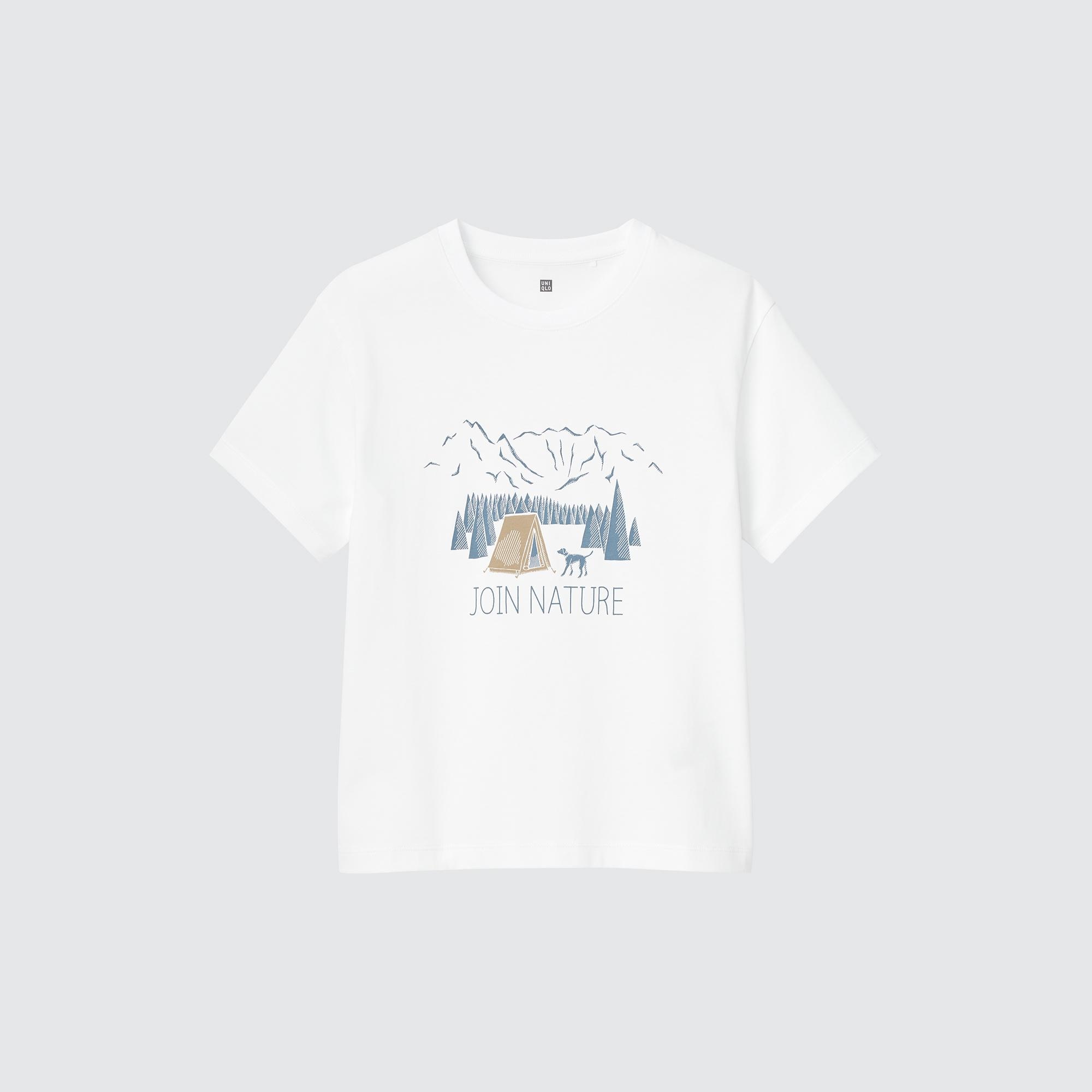 ユニクロ公式 | KIDS エアリズムコットングラフィックTシャツ（半袖）