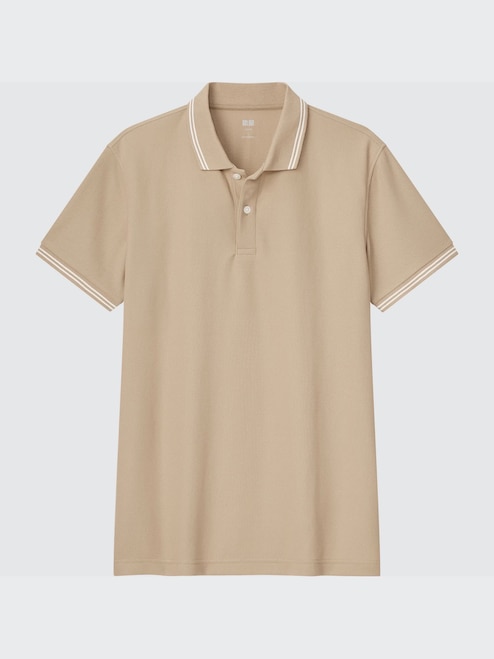 MEN'S PIQUE LINED SHORT SLEEVE POLO SHIRT UNIQLO PH