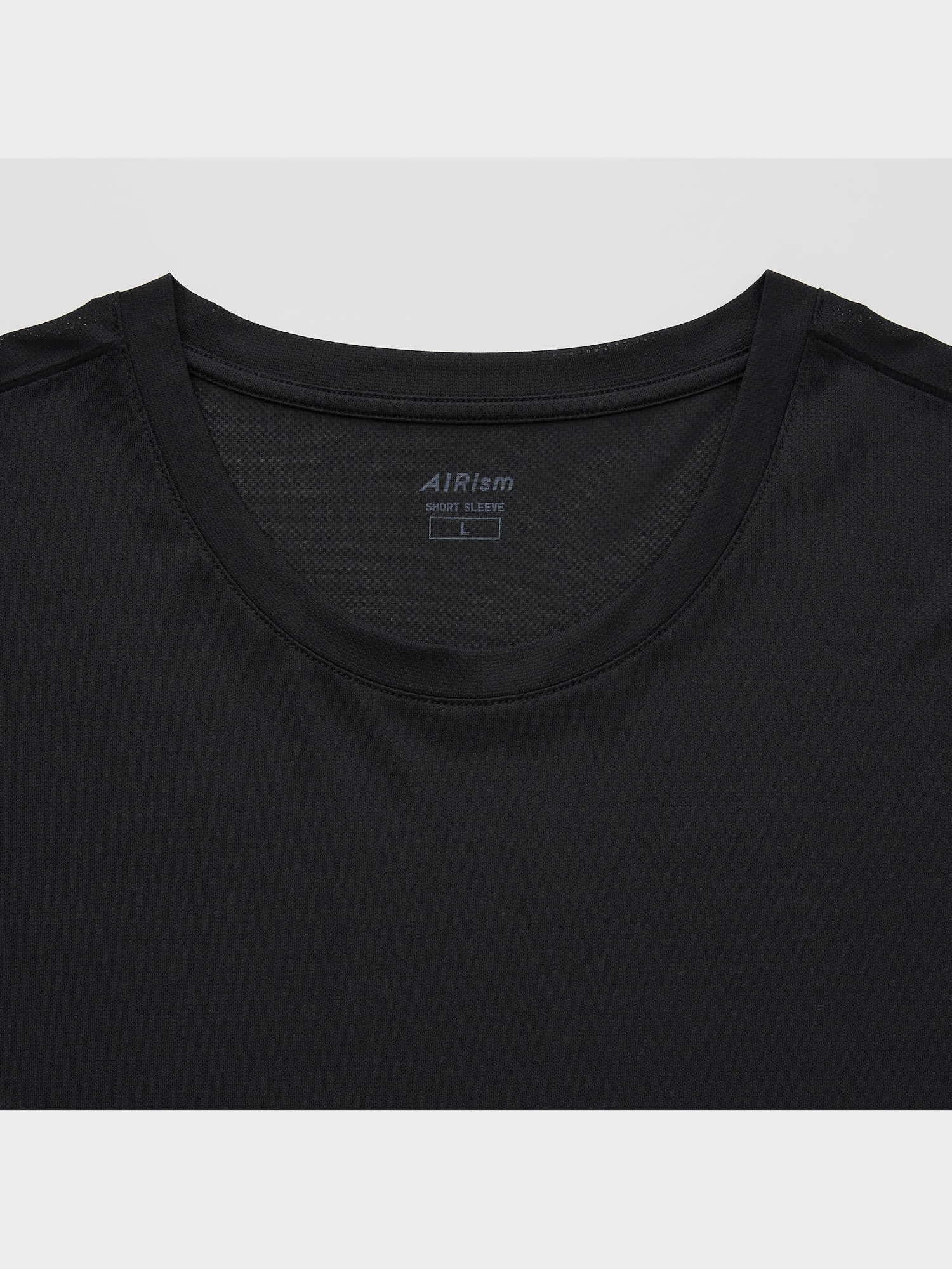 テクスチャーメッシュクルーネックTシャツ GU公式 | メッシュテクスチャー クルーネックT(5分袖)