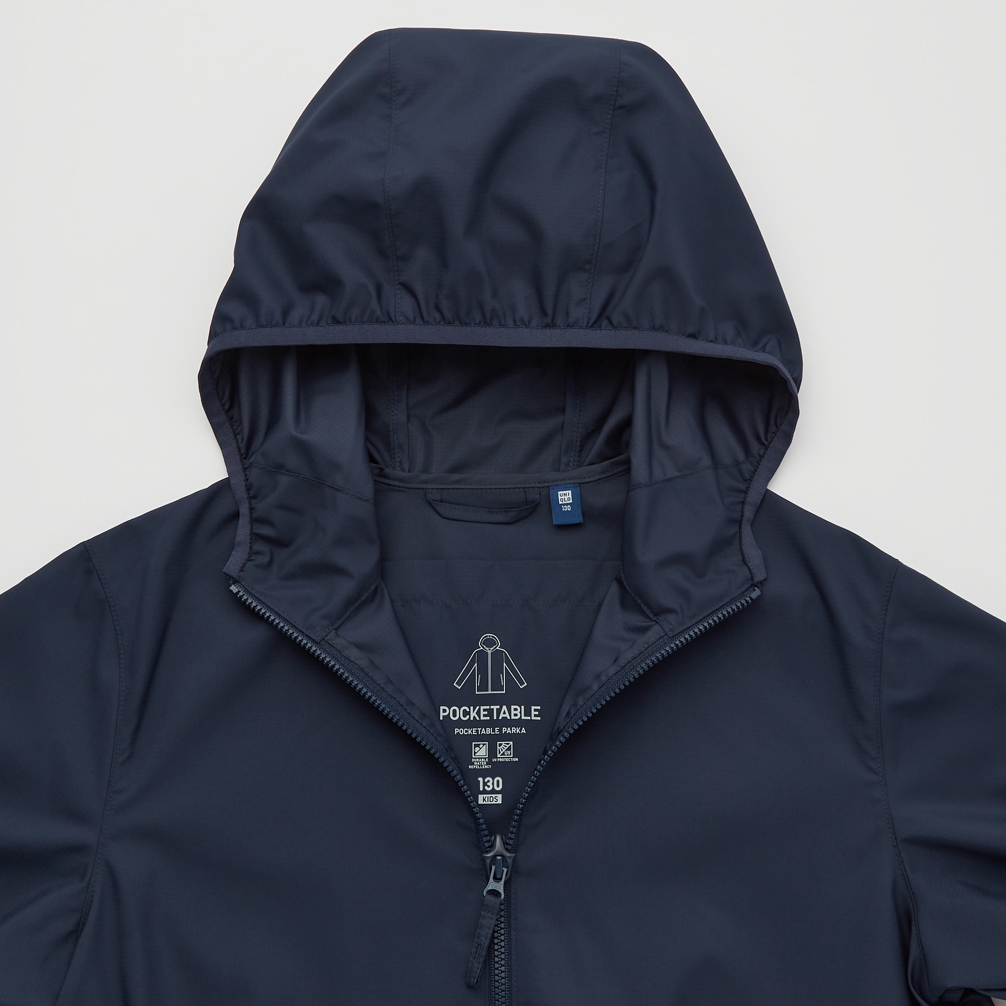 Uniqlo pocketable parka on sale waterproof