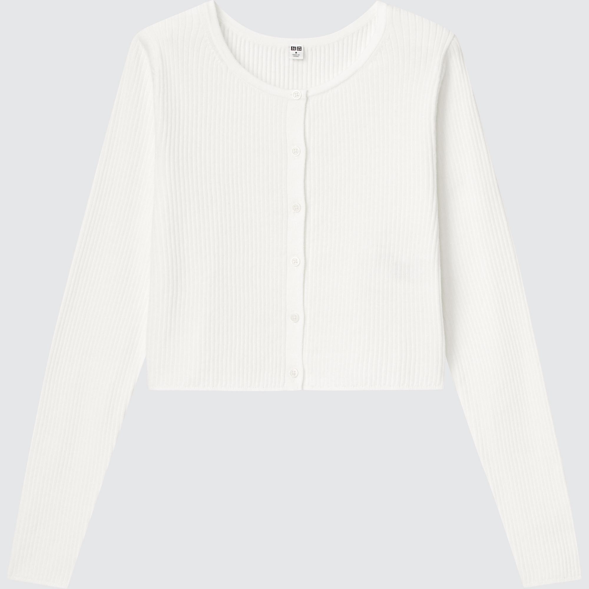 White long clearance sleeve cardigan