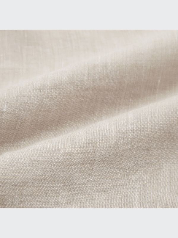 Premium Linen Stand Collar Long Sleeve Shirt