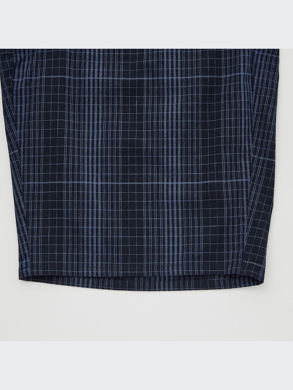 Light Cotton Easy Shorts (Plaid)