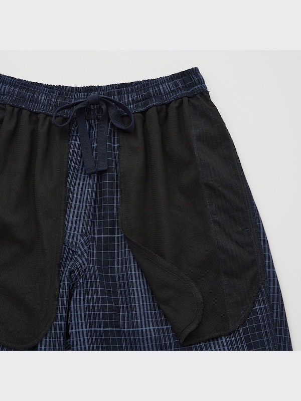 Light Cotton Easy Shorts (Plaid)