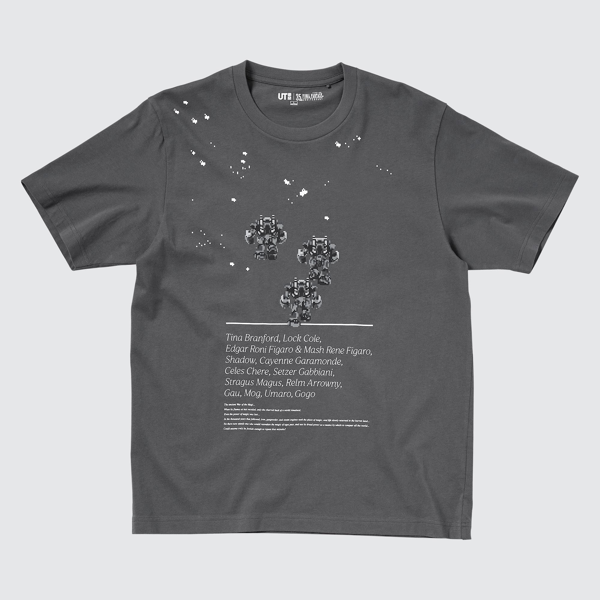 ユニクロ公式 | ファイナルファンタジー35周年 UT グラフィックTシャツ