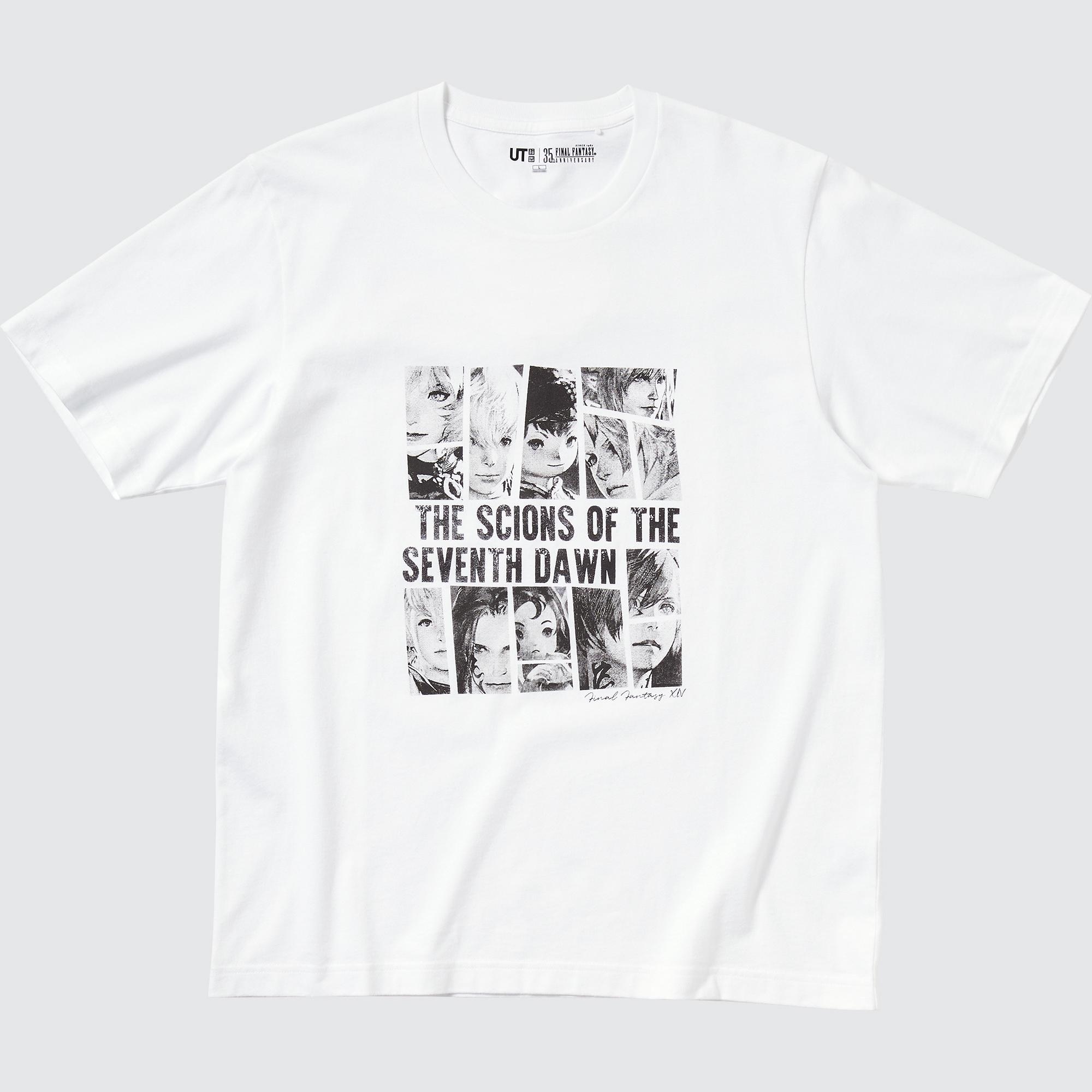 ファイナルファンタジー35周年 UT グラフィックTシャツ ファイナルファンタジーXIV （半袖・レギュラーフィット） (MEN) | ユニクロ