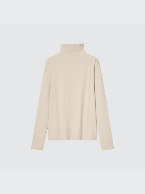 AIRism UV Protection High Neck T-Shirt