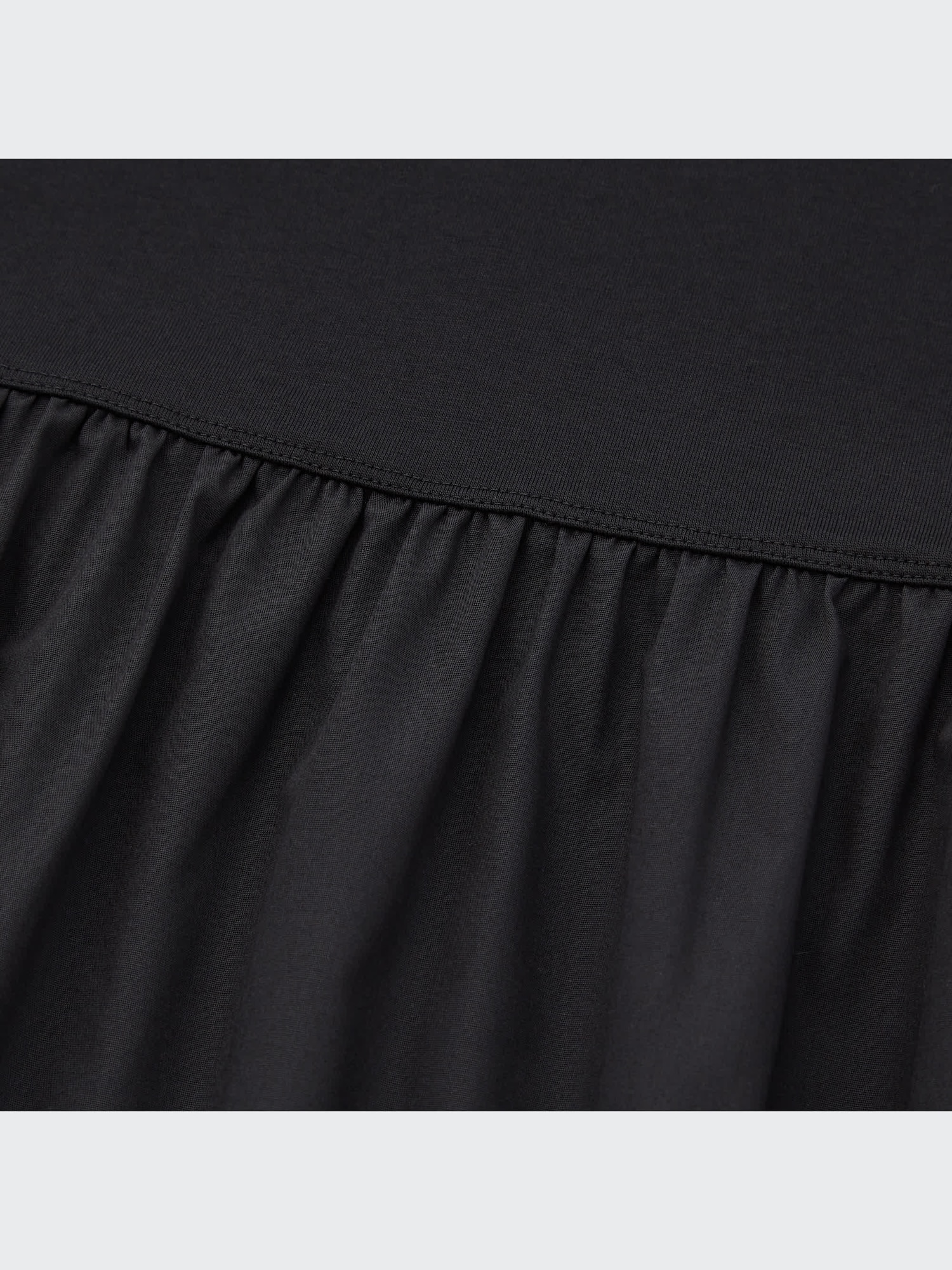 ユニクロ公式 | コンビネーションフレアワンピース（半袖・丈短め・106