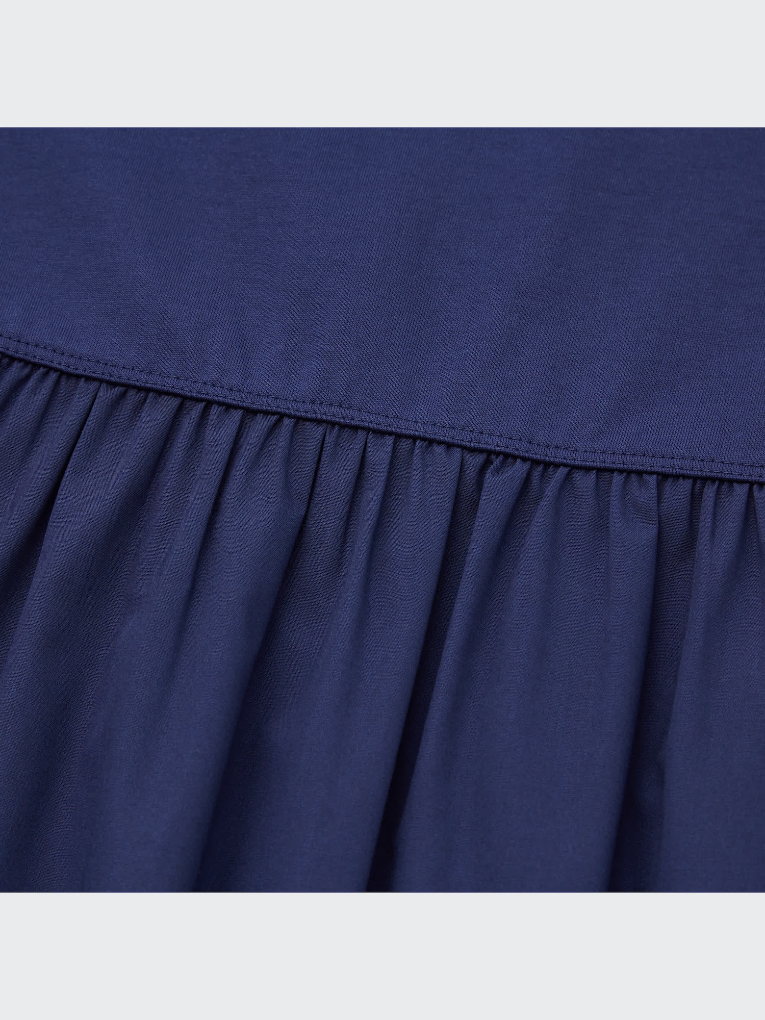 ユニクロ公式 | コンビネーションフレアワンピース（半袖・丈短め・106