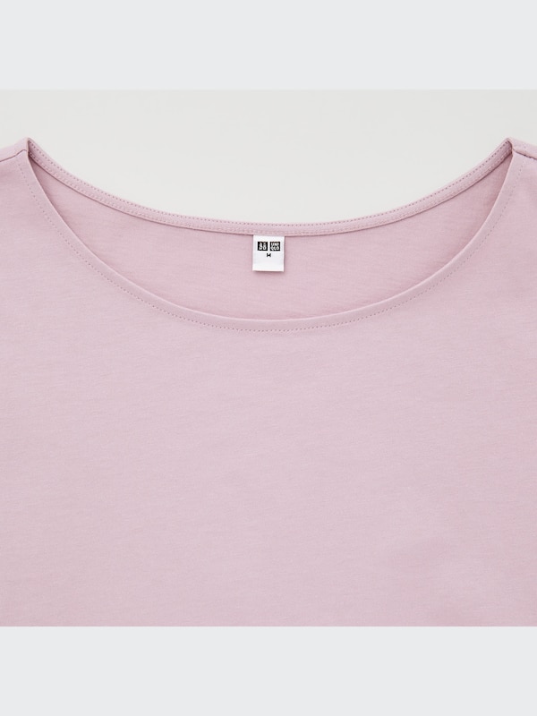 Woven Combination Puff Sleeve T-Shirt