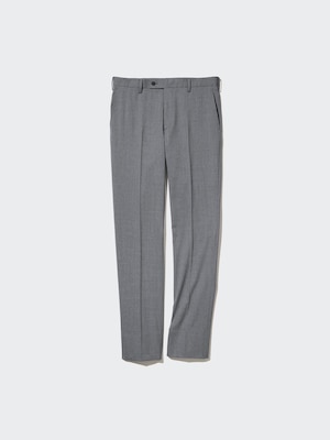 ストレッチウールスリムフィットパンツ