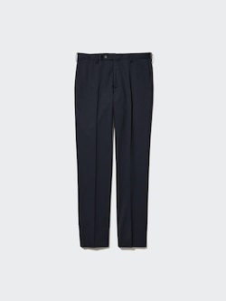 ストレッチウールスリムフィットパンツ