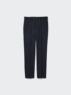 ストレッチウールスリムフィットパンツ