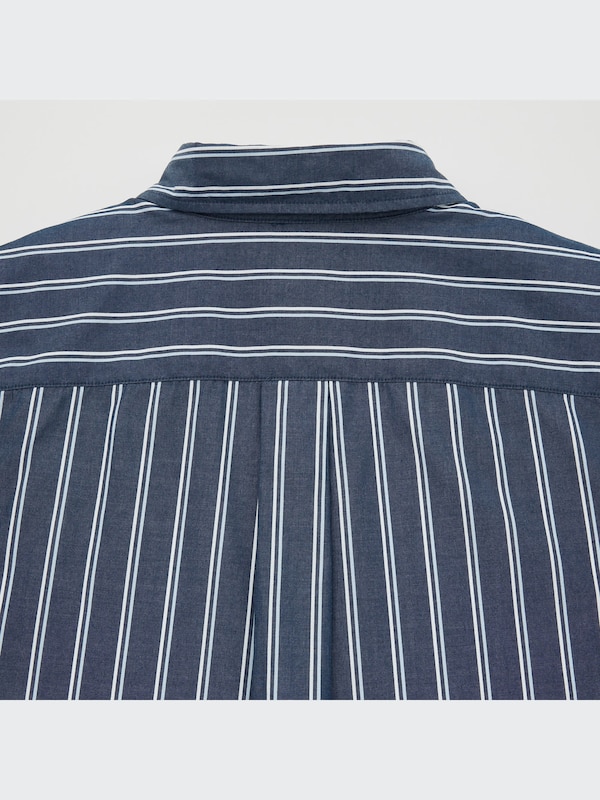 Extra Fine Cotton Broadcloth Striped Shirt