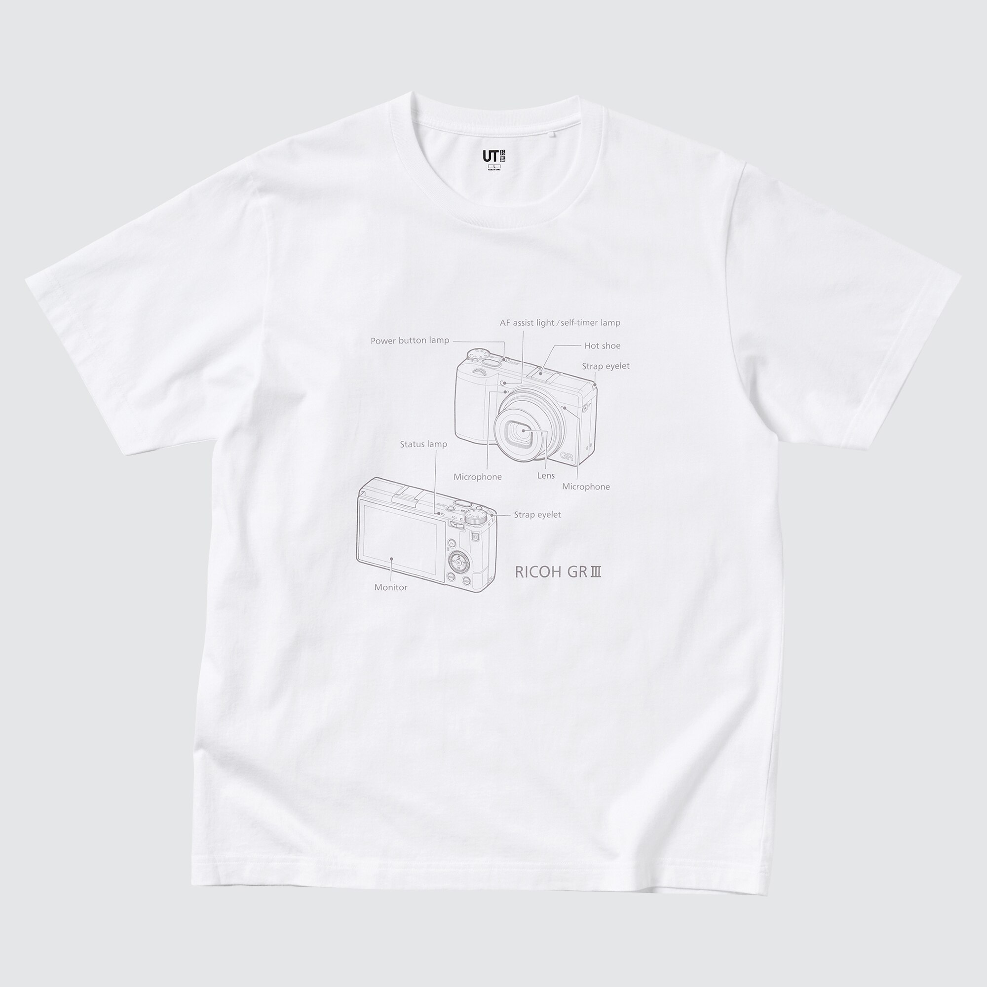 ザ・ブランズ カメラ UT グラフィックTシャツ（半袖・レギュラーフィット）