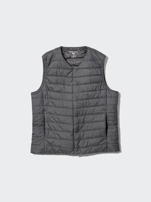 Rompi Uniqlo Sleeveless Down Jacket MEN'S HEATTECH WARM PADDED