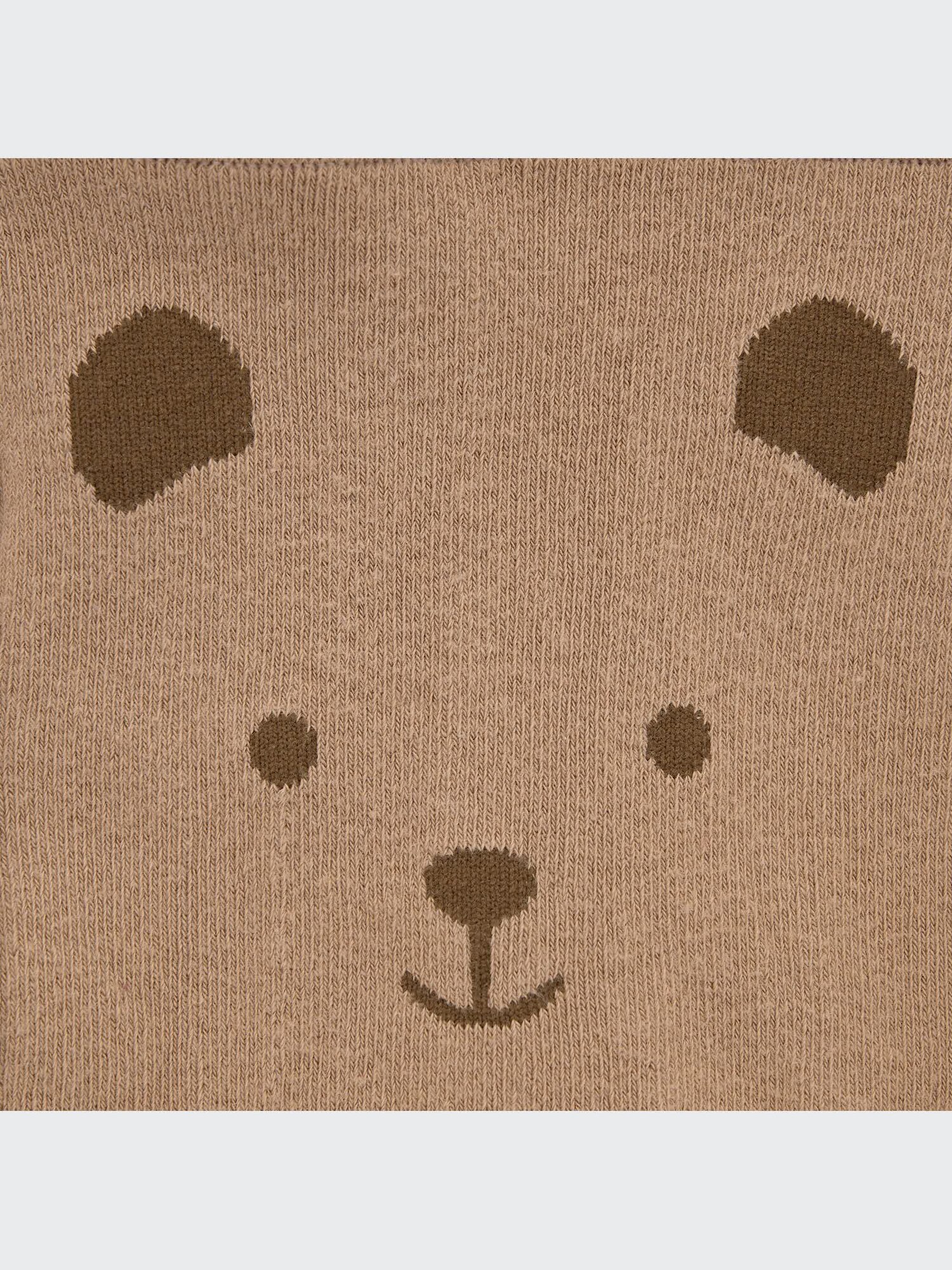 タグ付き 80cm ブラウンテディ レギンス ヒスミニ タグ付き ブラウン