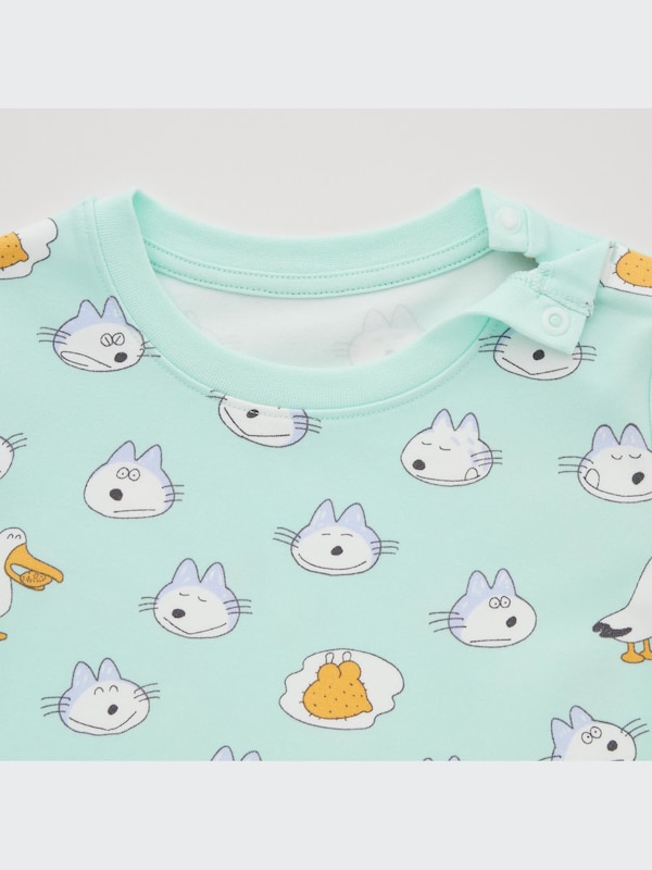 絵本コレクション パジャマ 11ぴきのねことあほうどり（長袖）