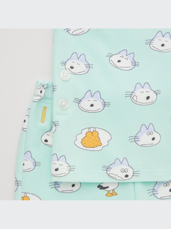 絵本コレクション パジャマ 11ぴきのねことあほうどり（長袖）