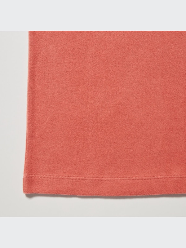 HEATTECH Fleece Turtle Neck Long Sleeve T-Shirt