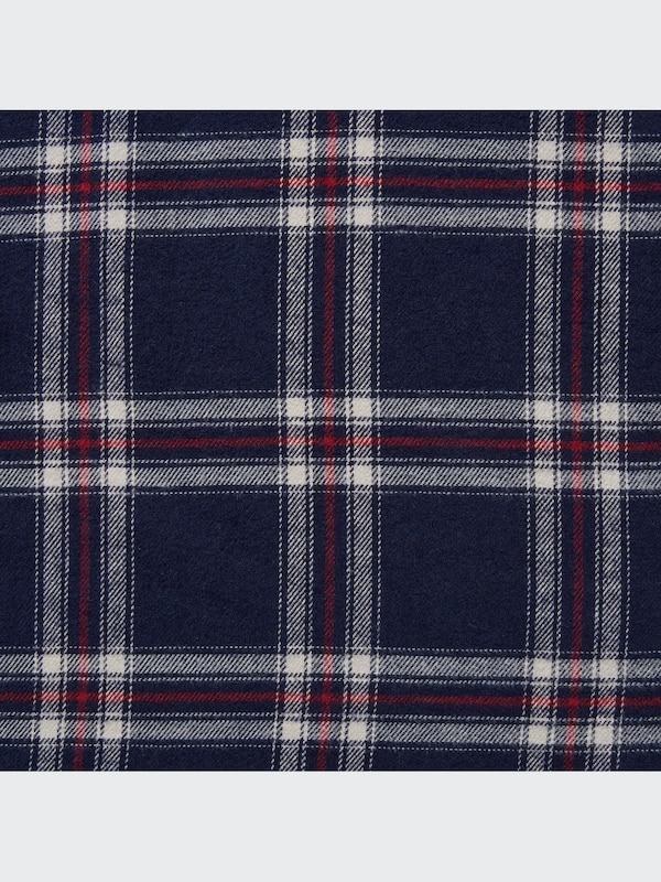 フランネルチェックシャツ（長袖）