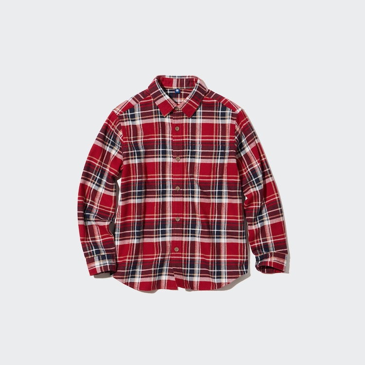 サイズ140 シャツ　赤チェック　ネルシャツ