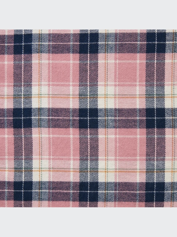 Flannel Checked Long Sleeve Shirt