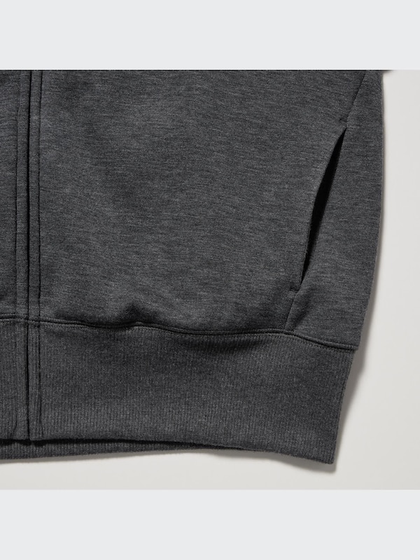 HEATTECH Áo Nỉ Lót Lông Kéo Khóa