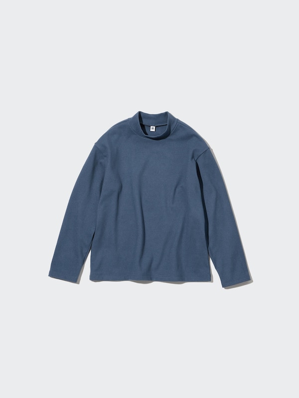 ソフトフリースハイネックTシャツ（長袖）