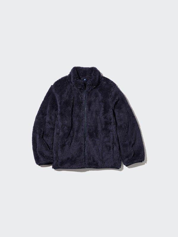 KIDS Jaket Fleece Lembut Ritsleting