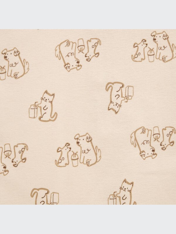 Joy of Print 1*1 Rib One Piece Outfit (Dog)