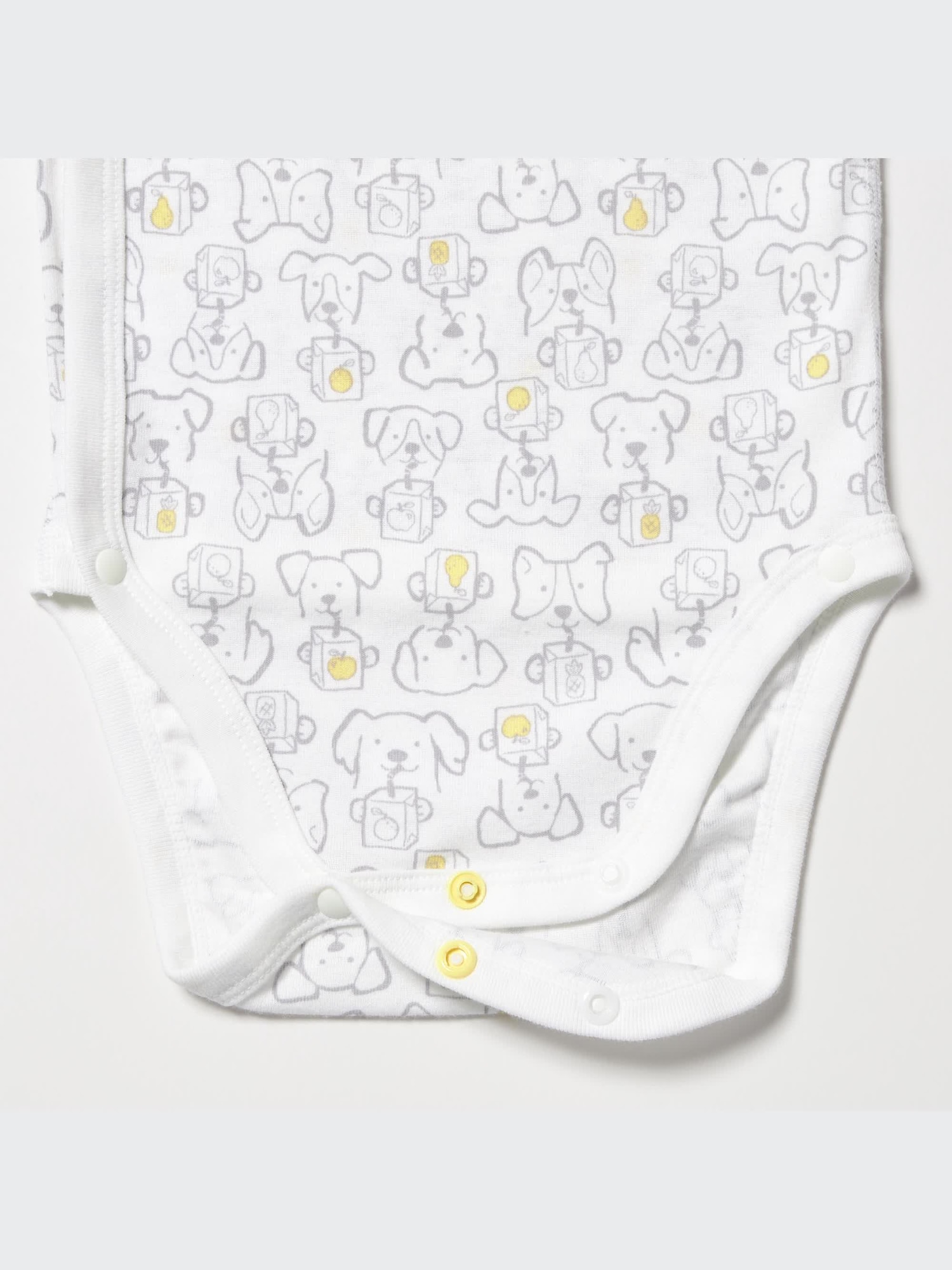 アニマルプリント曜日ボディスーツ 7 パック アニマルプリント曜日ボディスーツ 7 パック