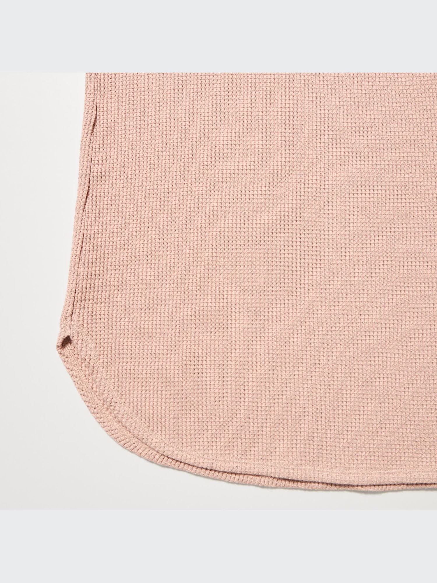 ユニクロ公式 | ワッフルクルーネックワンピース（長袖）