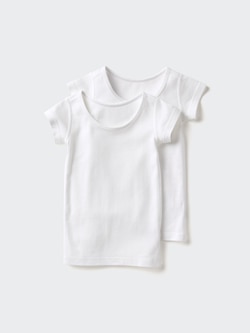 コットンフライスインナーT/2枚組