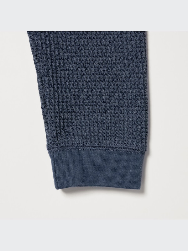 リラックスフィットレギンス（ワッフル・9分丈）