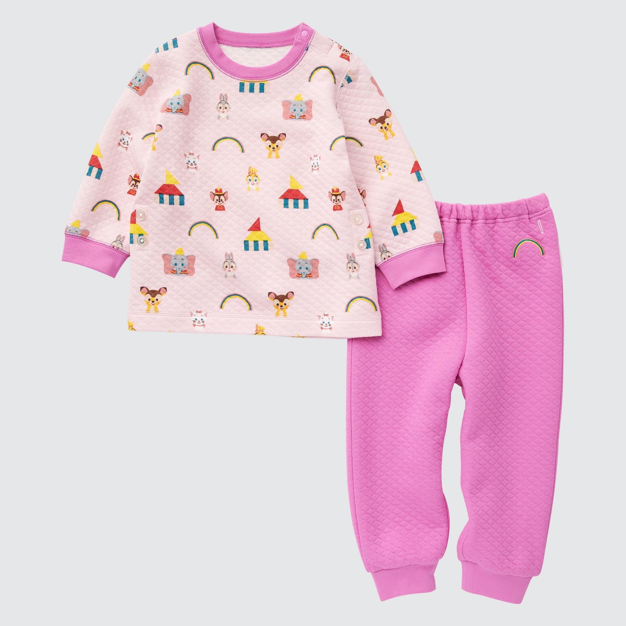 最大83％オフ！ ユニクロ UNIQLO babyパジャマ長袖 80センチ kids