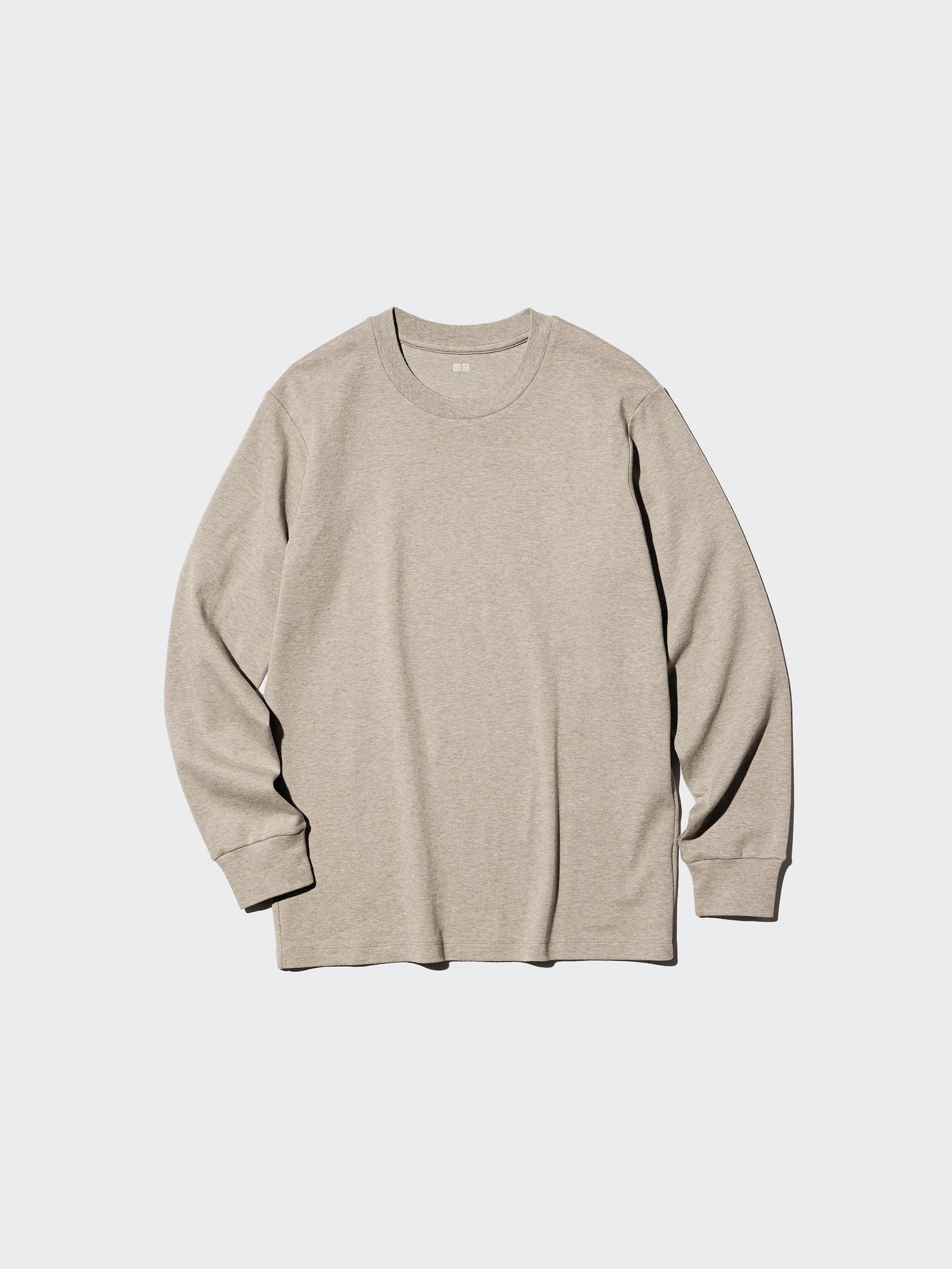 ソフトタッチクルーネックTシャツ/長袖