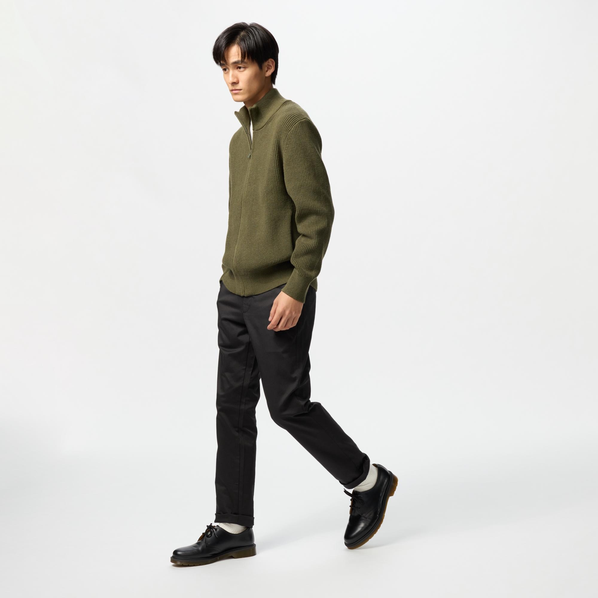 UNIQLO スリムフィットチノ 73cm ベージュ - チノパン