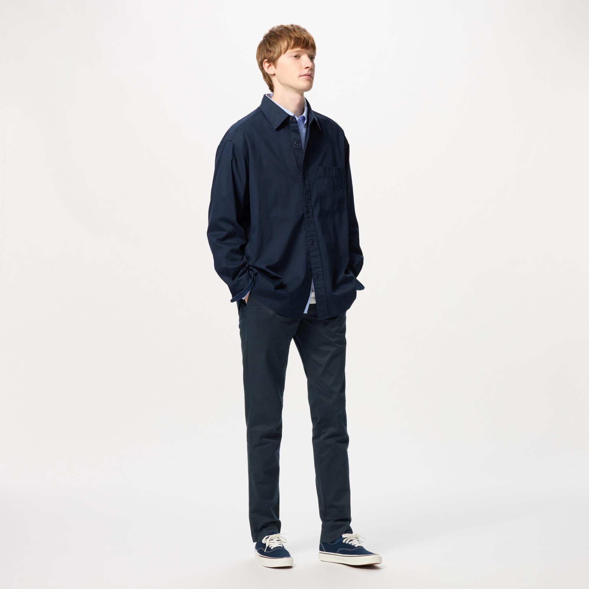 UNIQLO ユニクロ イージーケア ノータックパンツ ベージュ 91cm - パンツ