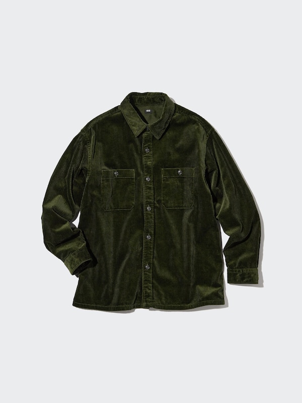 Kemeja Work Corduroy Lengan Panjang