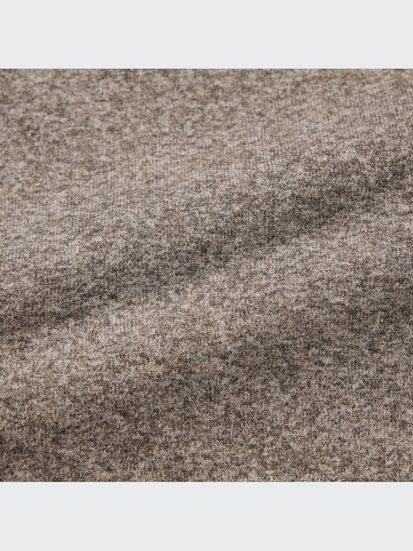 ソフトニットフリースクルーネックＴ（長袖）