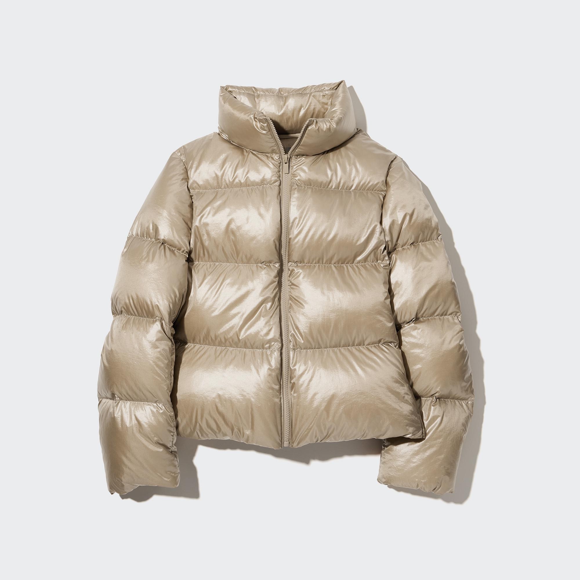 WOMEN S ULTRA LIGHT DOWN SHINY PUFFER JACKET UNIQLO IN