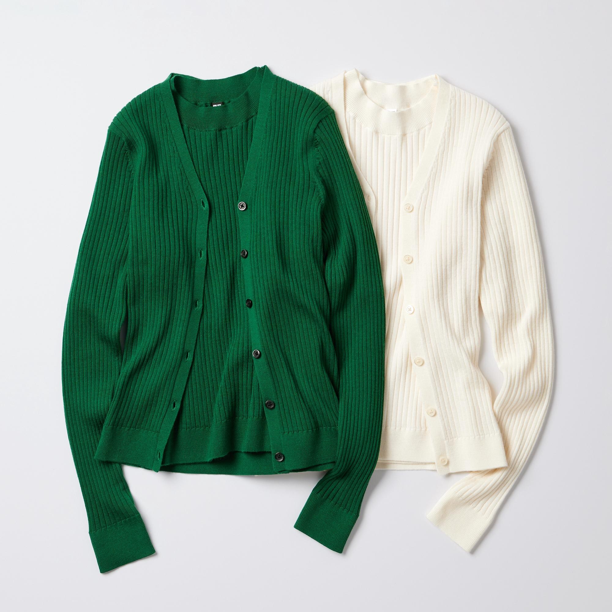 Uniqlo hotsell green sweater