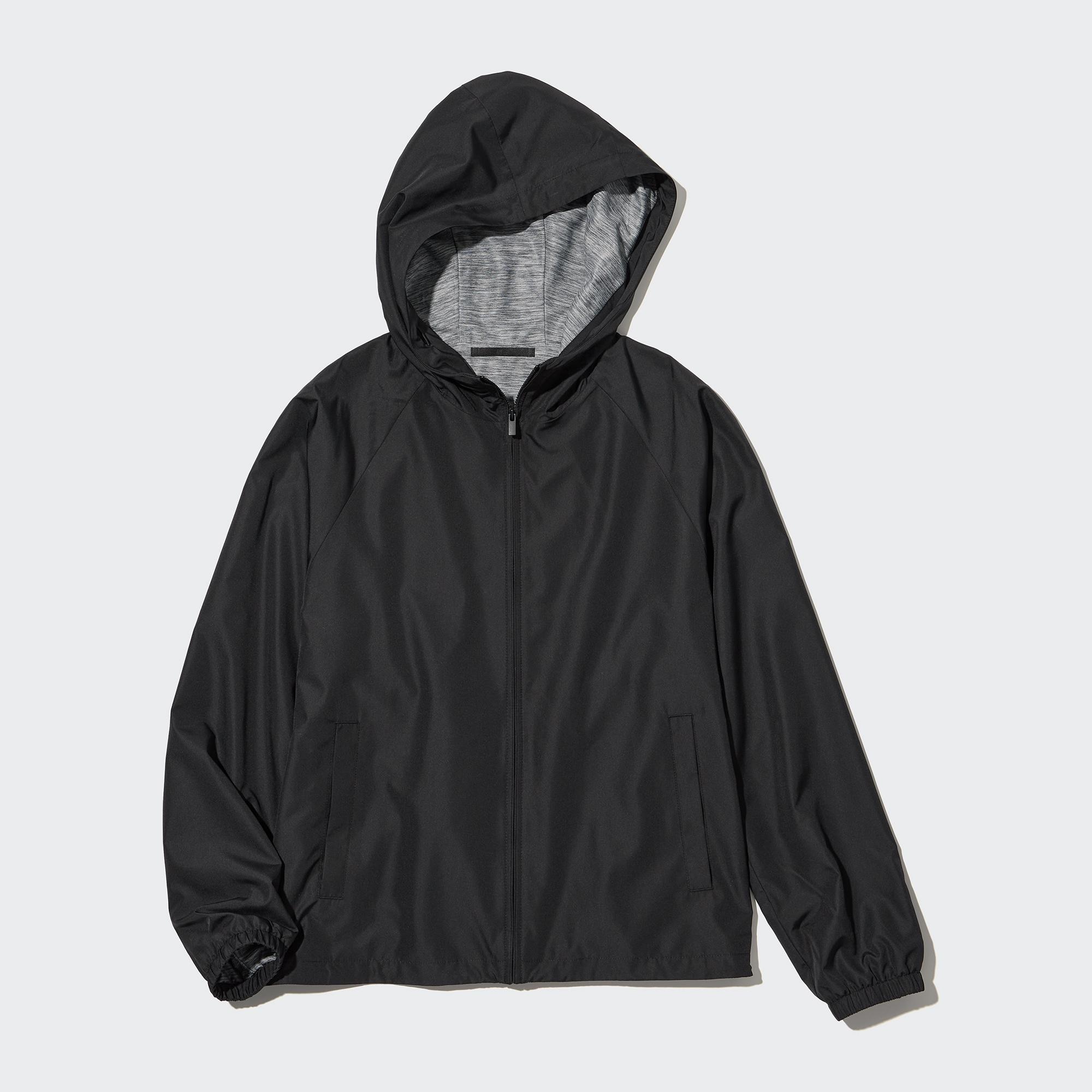 Uniqlo on sale black windbreaker