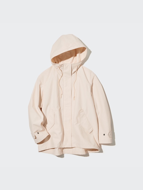 コットンブレンドパーカ