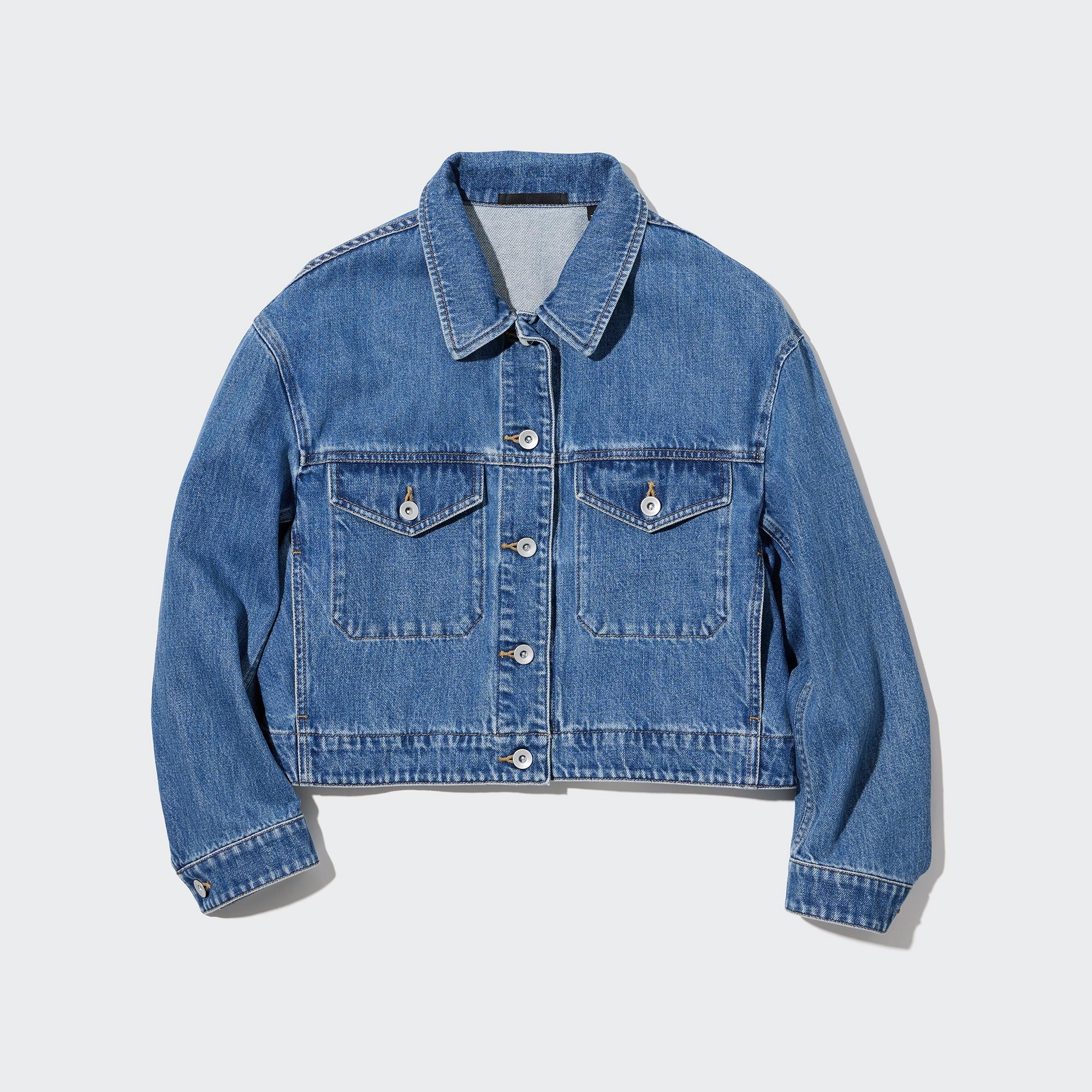 Jeans store jacket uniqlo