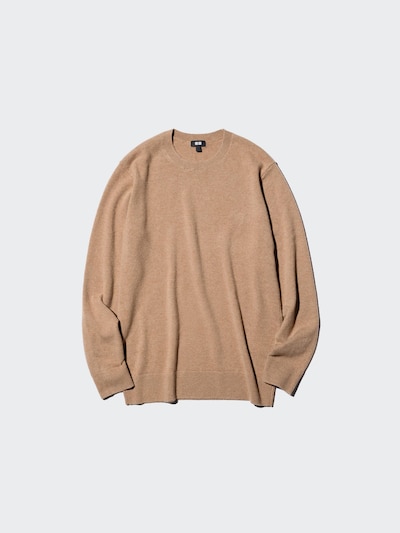 カシミヤクルーネックセーター 12