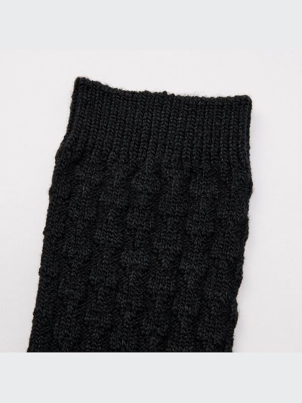 ヒートテックソックス（ケーブル・2足組）