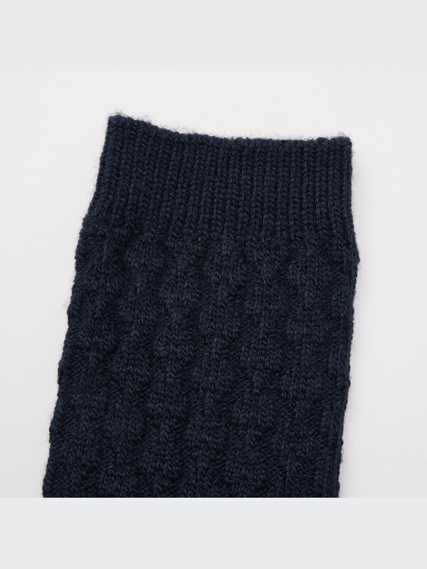 ヒートテックソックス（ケーブル・2足組）